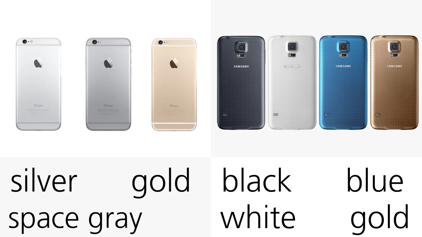 Color options