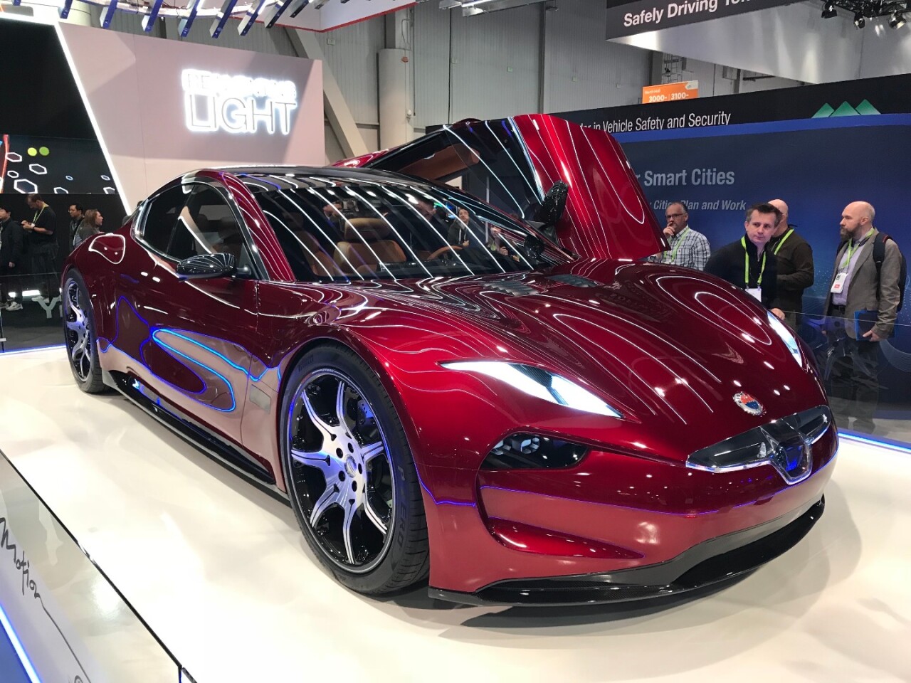 Fisker EMotion at CES 2018