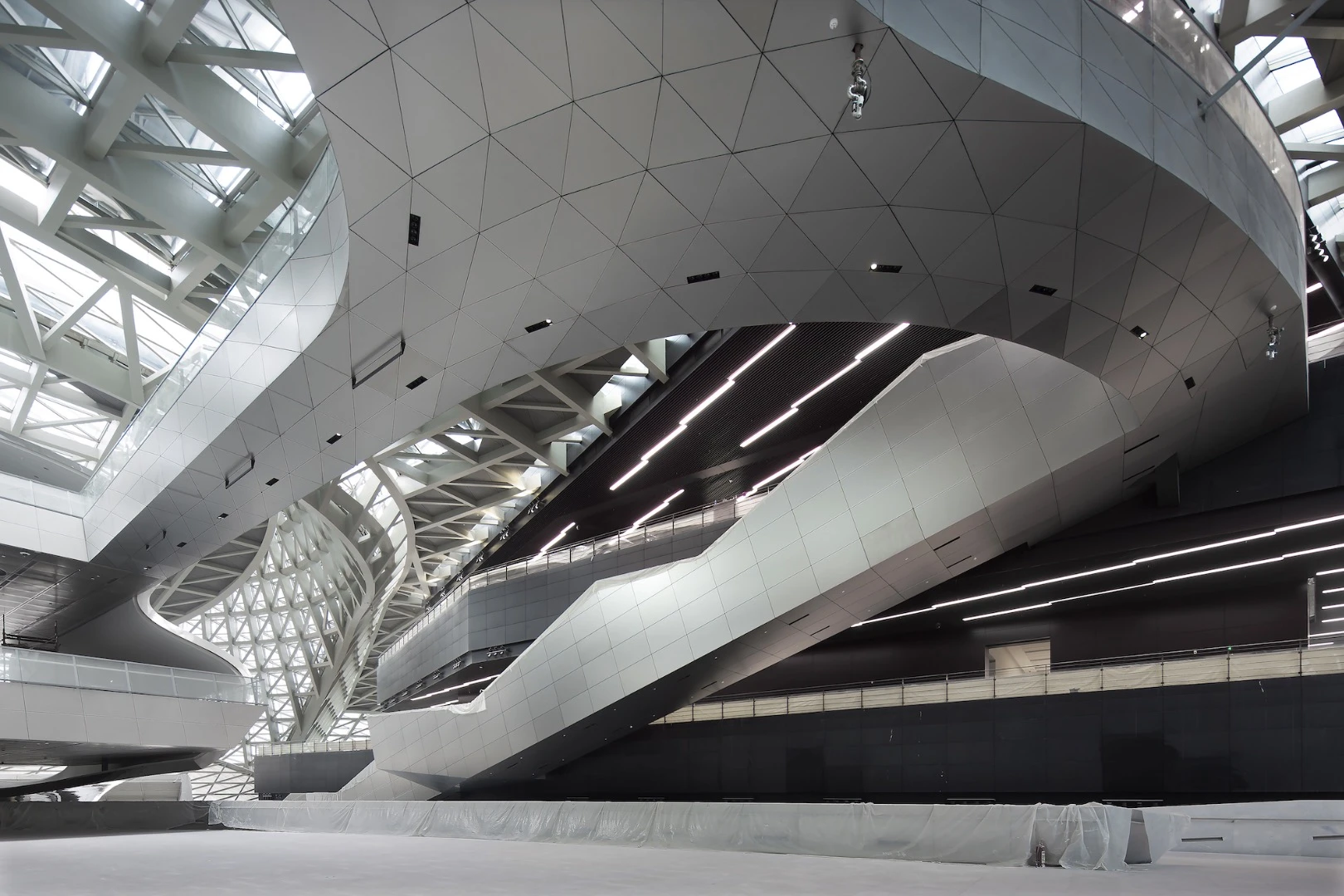 Though a building of this kind can't ever really be considered green in any meaningful sense, MOCAP does feature some sustainable technology