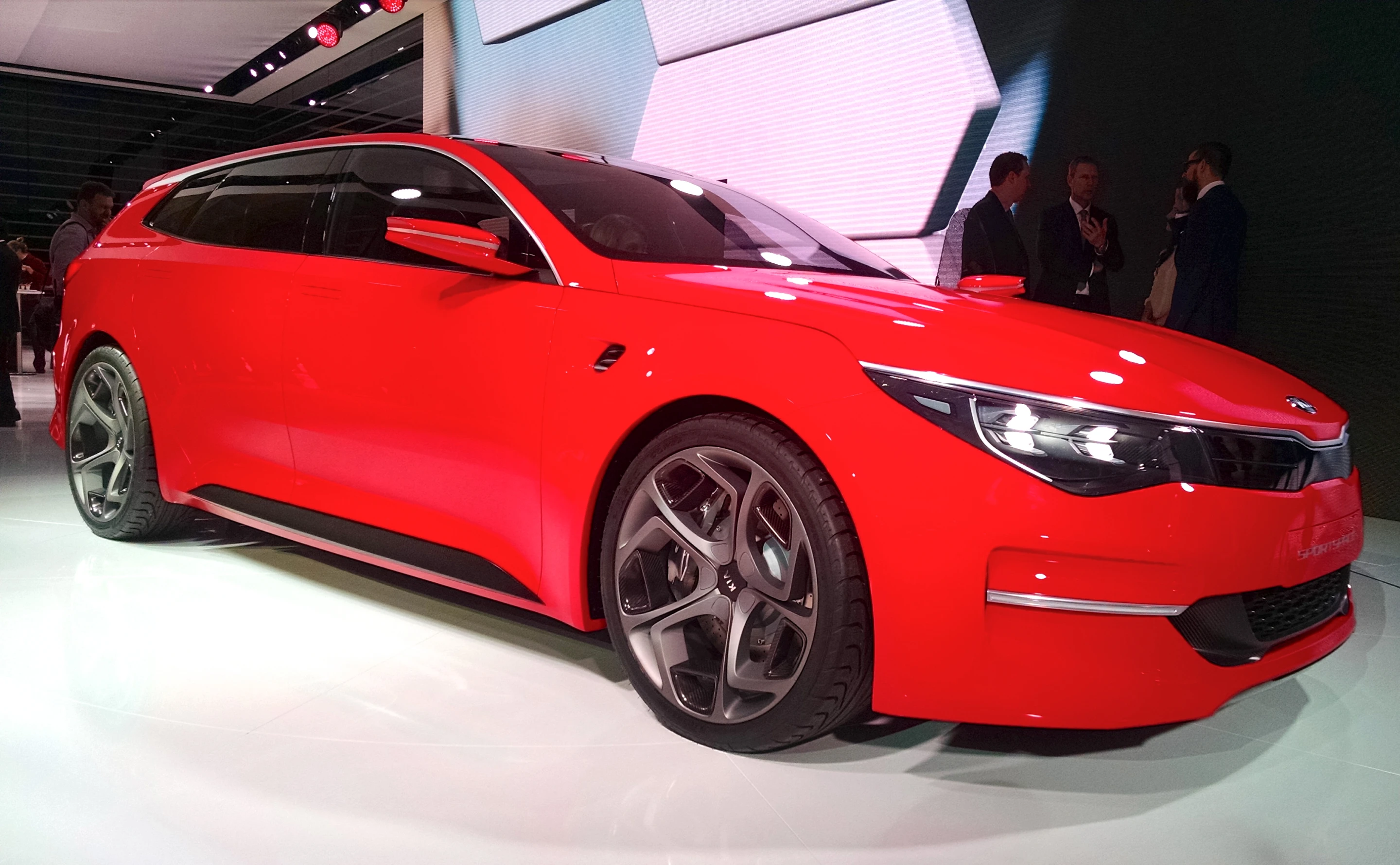 Kia reveals the Sportspace concept on the first media day of the Geneva show (Photo: C.C. Weiss/Gizmag)