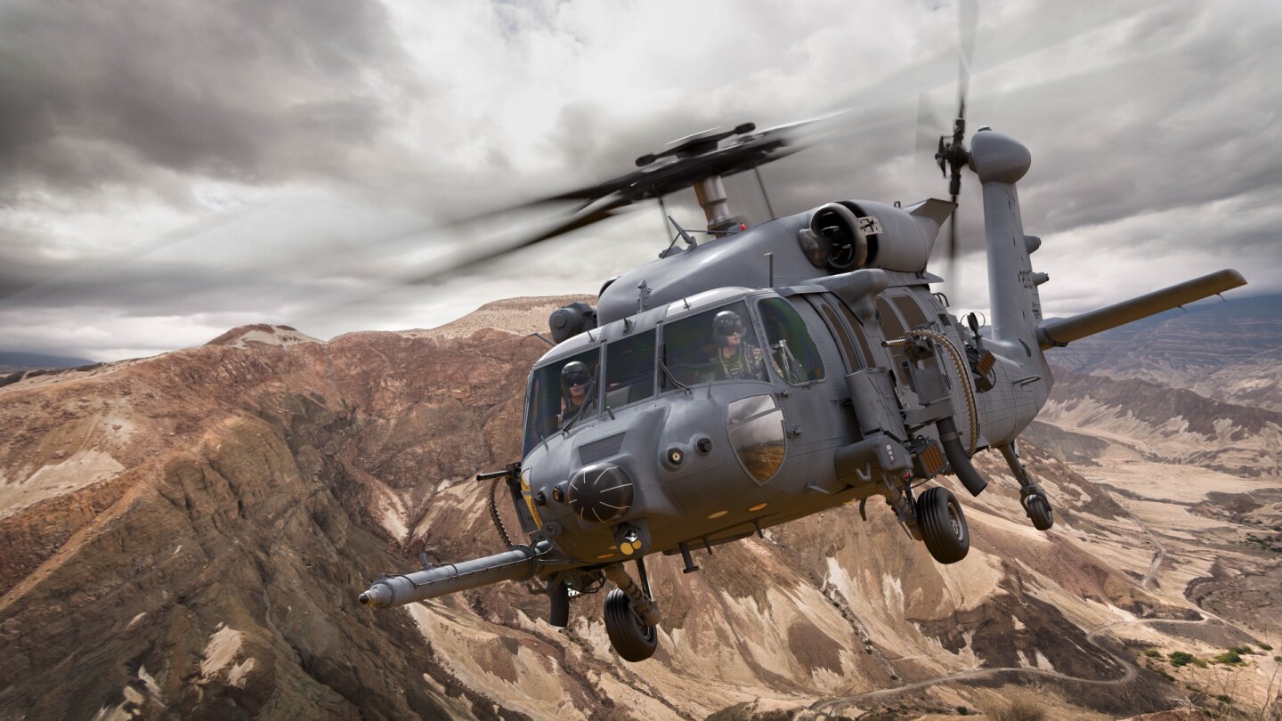An artist's rendering of the HH-60W