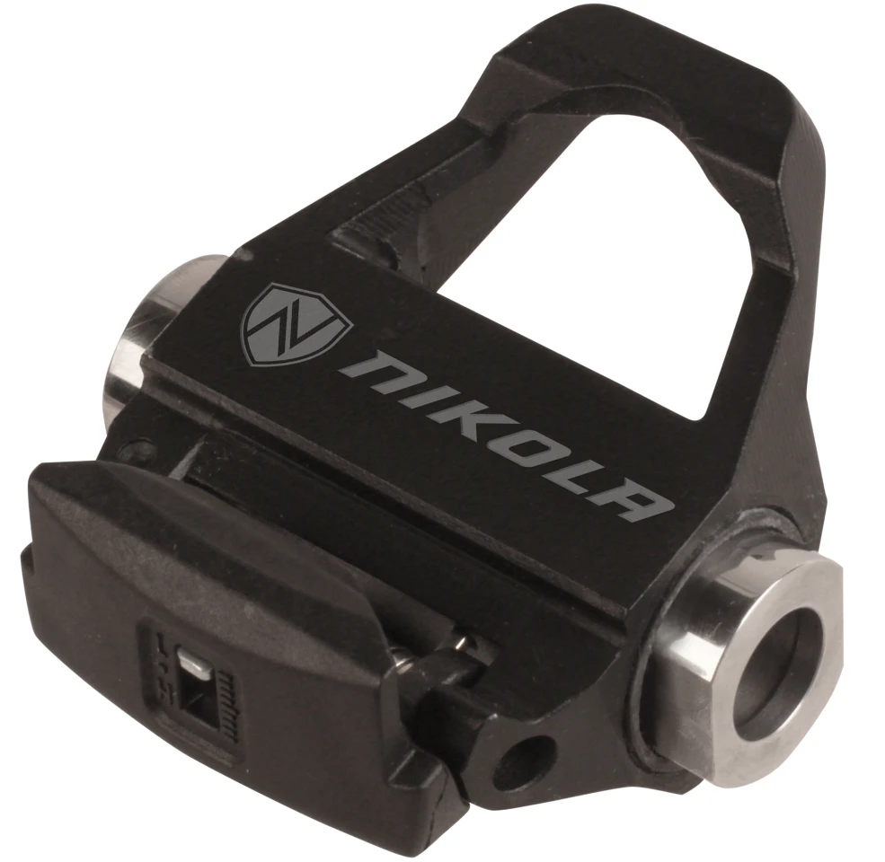 Each Nikola pedal platform is able to move laterally along its axle, by up to 25 mm