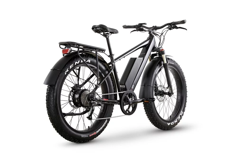 Juiced RipCurrent S: mudgaurds, rear rack, lights... She's ready to roll