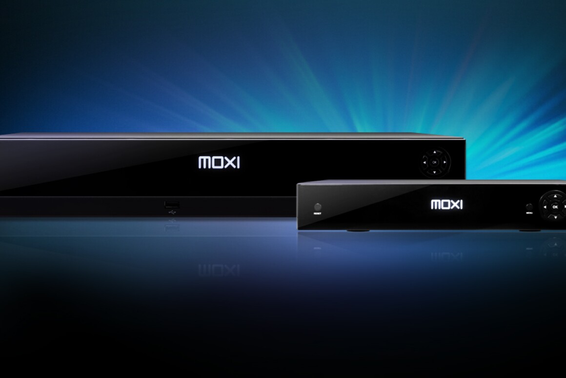 Moxi HD DVR with three, count 'em, three tuners