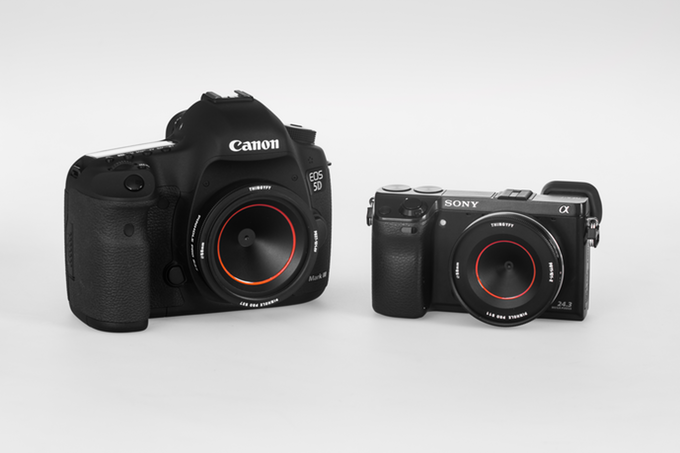 The Pinhole Pro S lenses have been designed for DSLR and mirrorless cameras