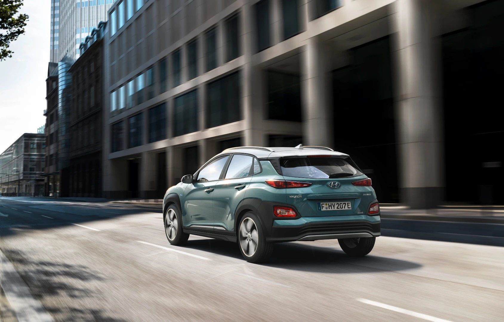 The Kona Electric comes in two powertrain options