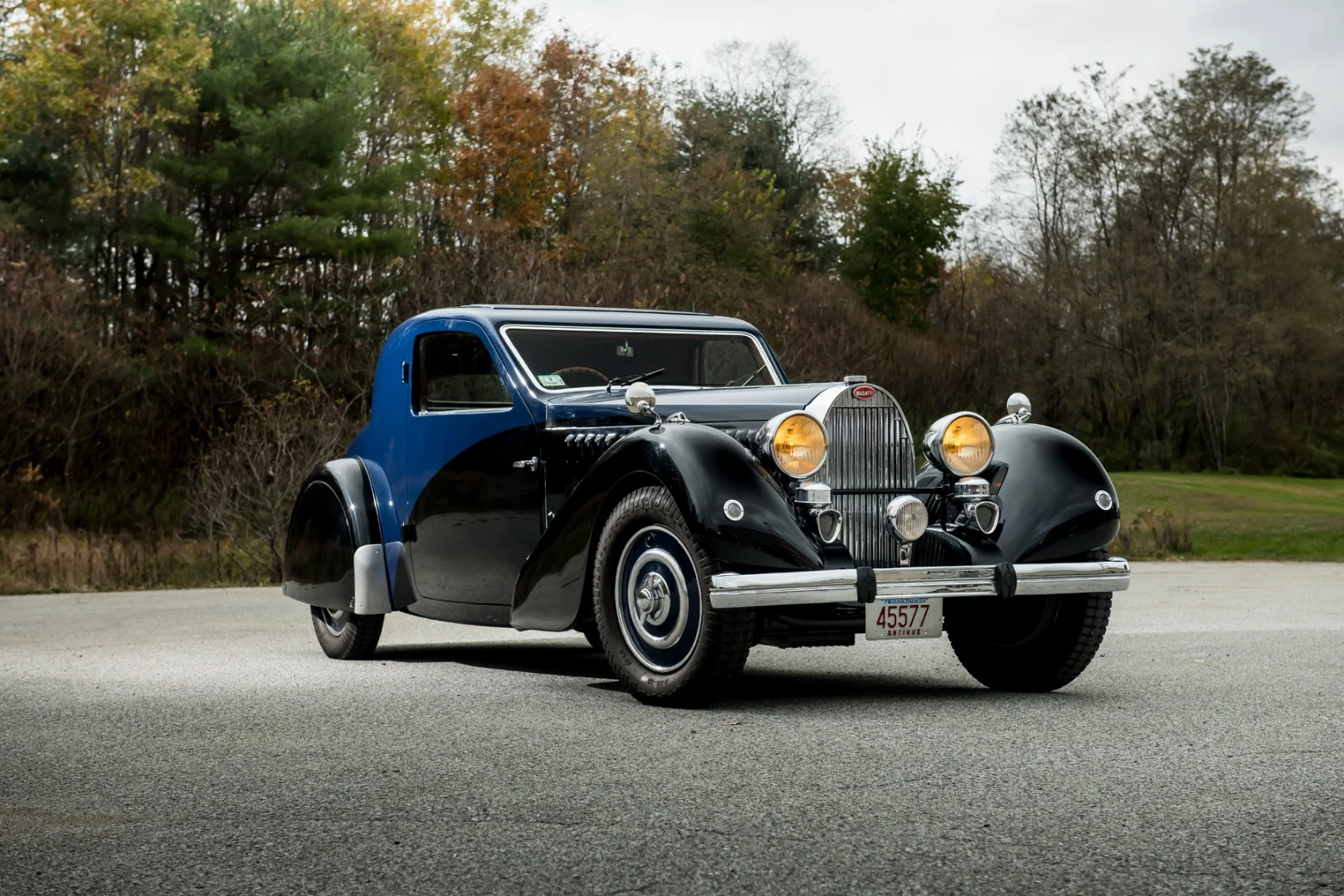 $885,000 | 1936 Bugatti Type 57 Two-Light Ventoux | Auction Link: Gooding & Company