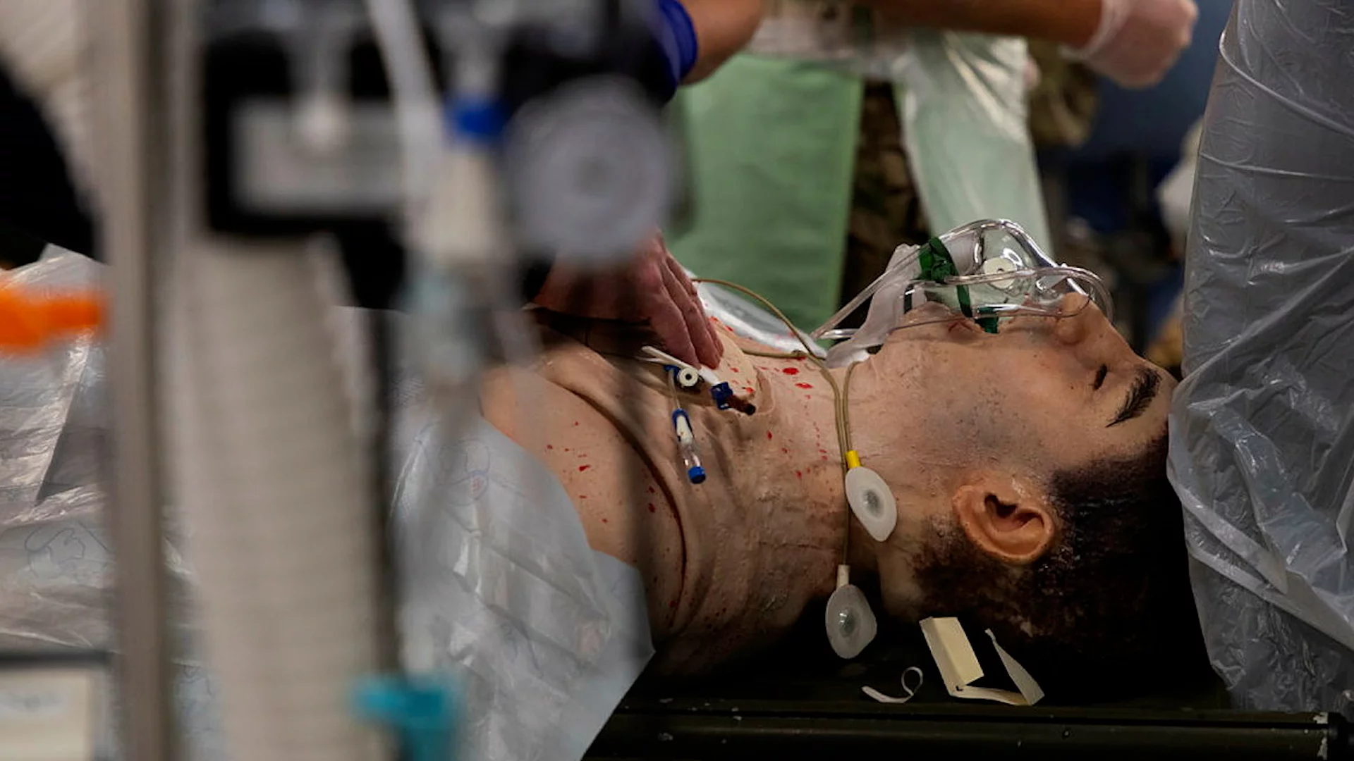 SAM will be used in realistic field hospital exercises to train surgical teams