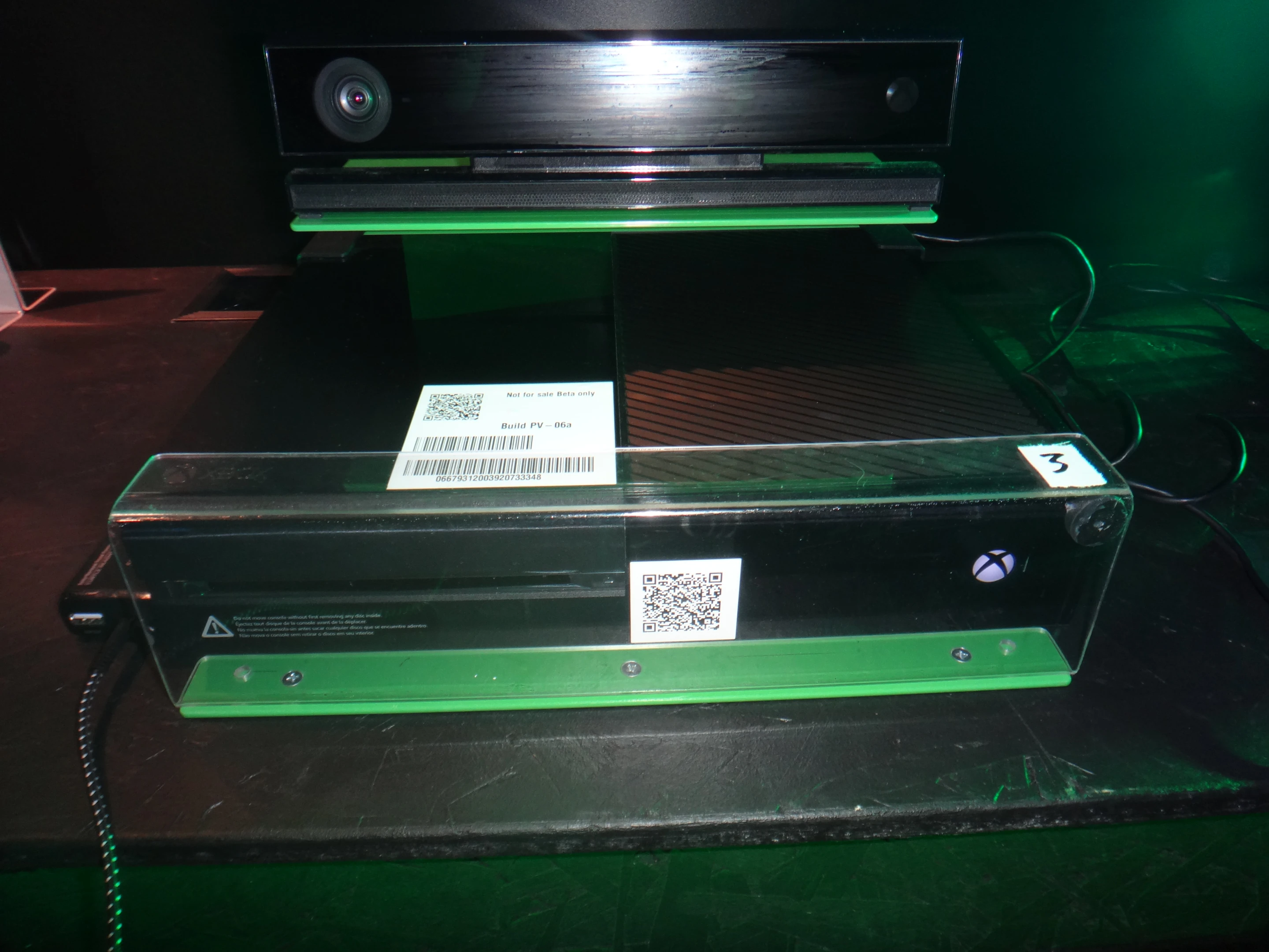 At the Xbox One Tour, the games were definitely the star of the show, so only beta versions of the console were available to run each demo