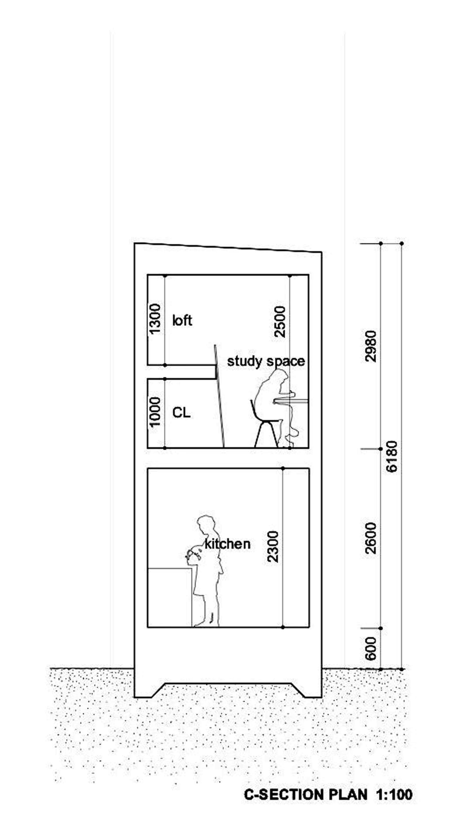 Architectural drawing (Image: Katsutoshi Sasaki and Associates)