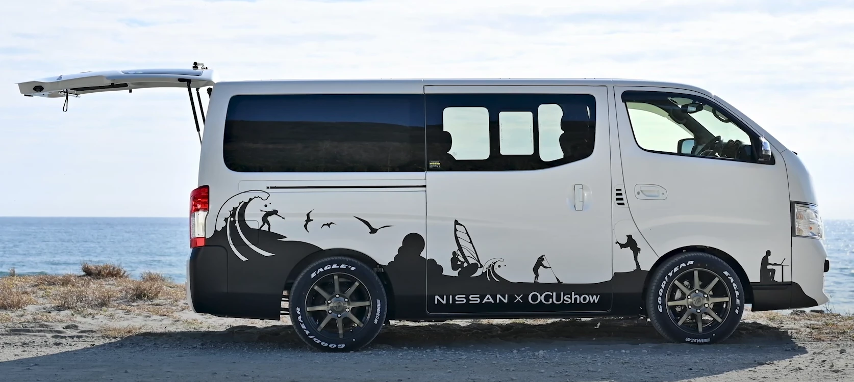 Nissan x OGUshow Workation Concept graphics