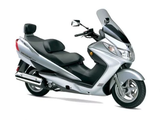 Suzuki really got the superscooter craze happening with its Burgman 400 in 1999.