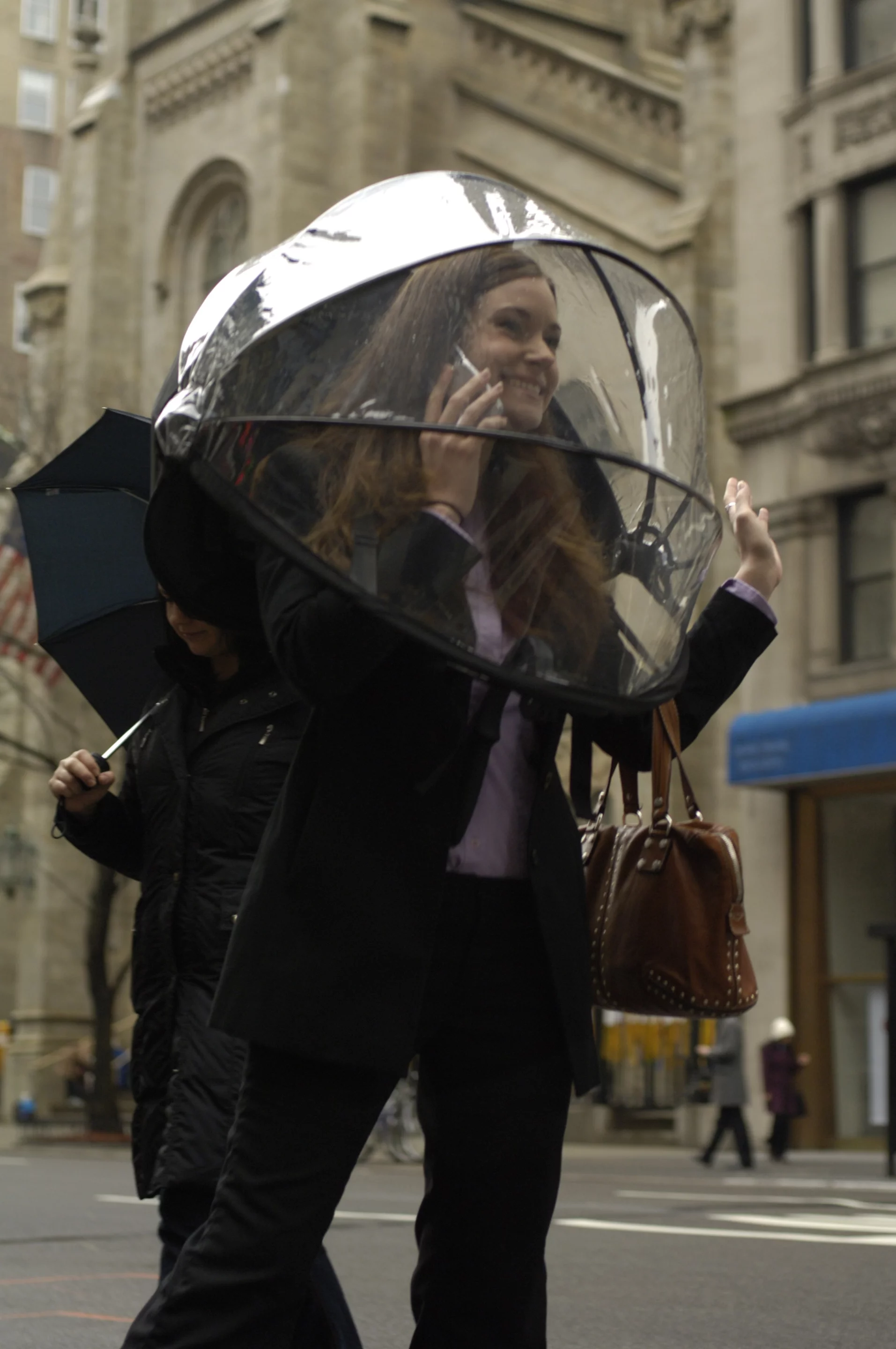 The Nubrella wearable umbrella