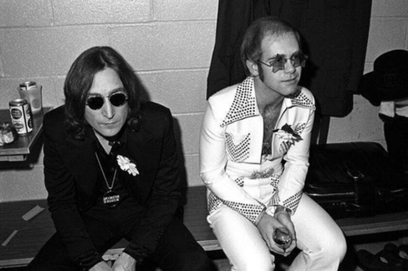 Elton John's custom ivory colored jumpsuit from 1974: Lot 522, estimate $20,000 - $30,000