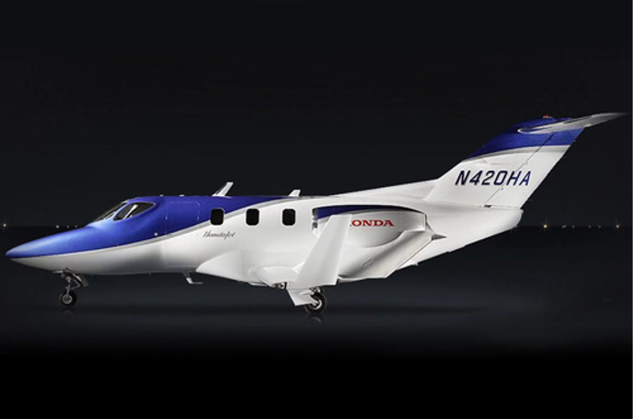 The HondaJet is Honda's first entry into the aircraft field