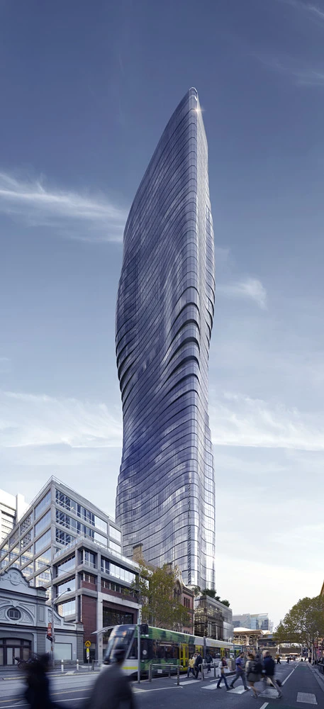 The Premier Tower will be built smack bang in the city center, and though its aesthetics are sure to draw their share of attention, the architects tell us there's a very practical thinking behind its Beyoncé-like bows