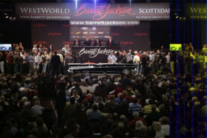 A 1957 Chevy Bel Air convertible fetched $90,000