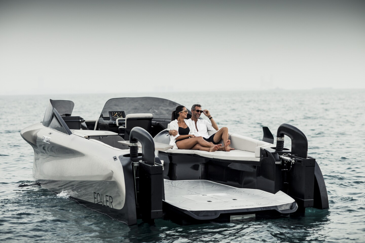The 2020 Foiler offers plenty of comfort at standstill
