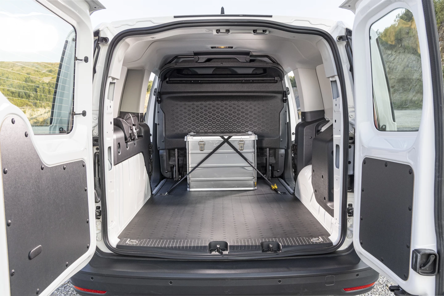Designed as a commercial vehicle, the Caddy Flexible isn't a fancy MPV, but it'll accommodate up to five people or two people and cargo