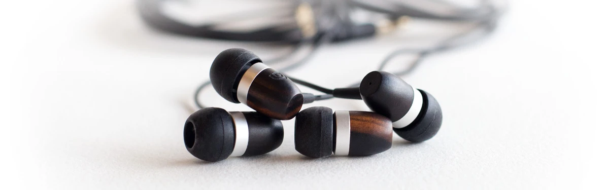 Each set of WoodTones Earbuds is unique
