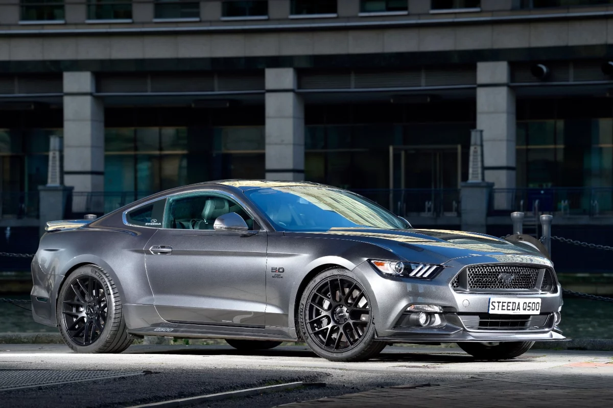 Steeda's latest Mustang offering for Europe, dubbed the Q500 Enforcer