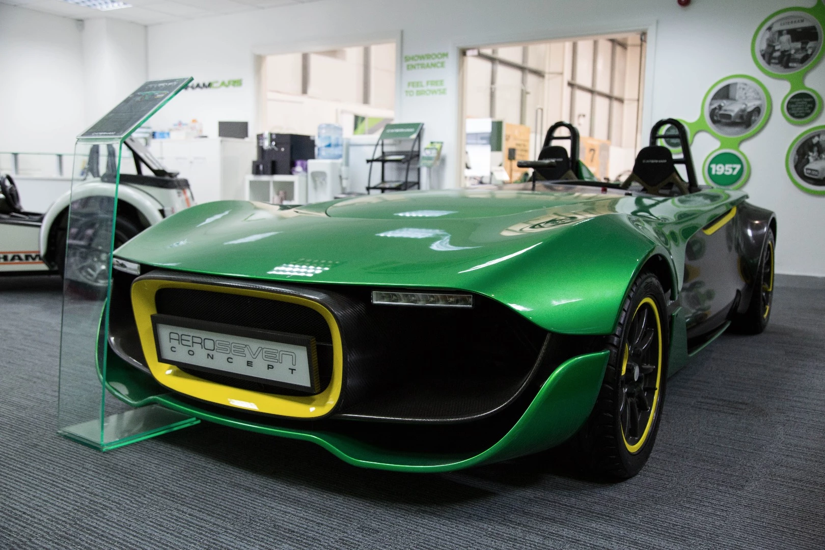 The Aero Seven concept was conceived to show off what Caterham could do - but never made it to production