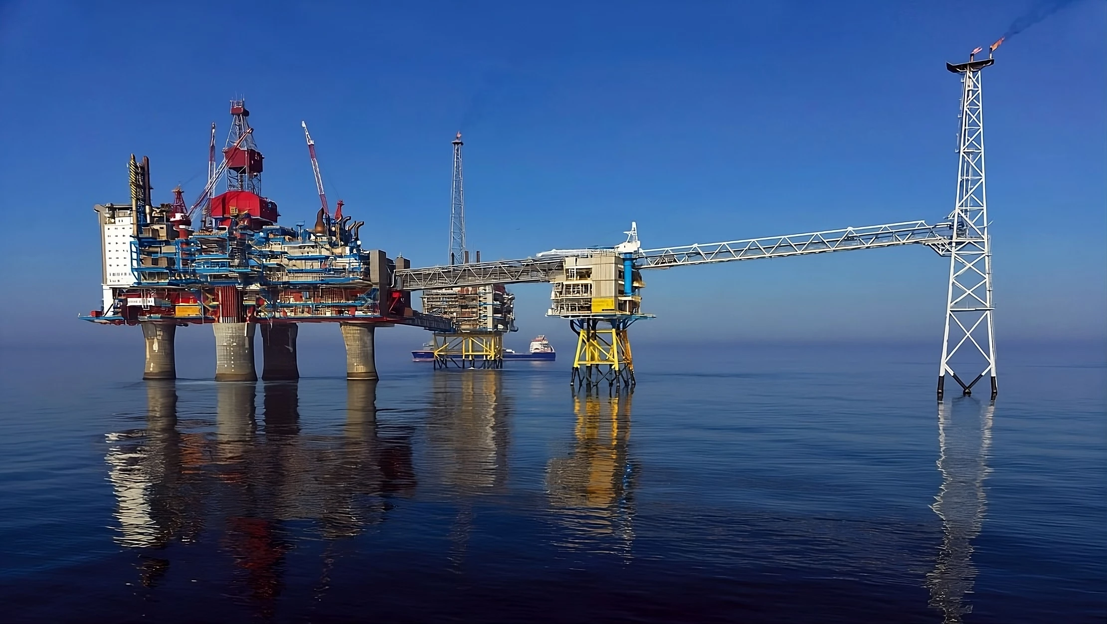 Sleipner carbon capture and storage facility in the North Sea of Norway