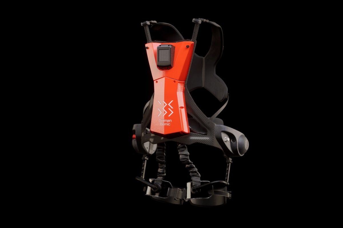 The new version of the Cray X is designed to support the wearer's lower back as they lift heavy loads
