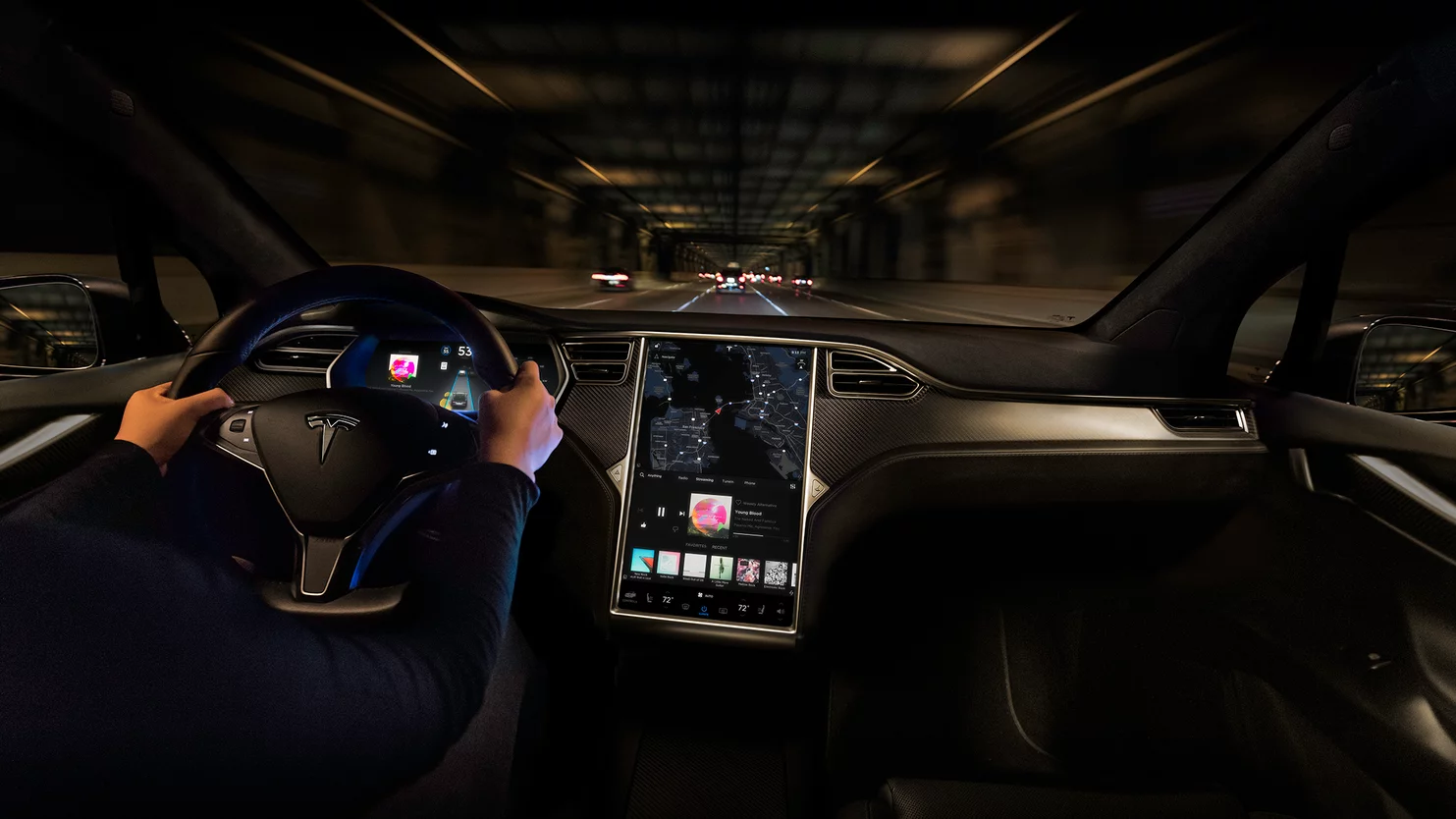 Netflix and YouTube will soon be available on Tesla's in-car displays, but only when the vehicle is stationary