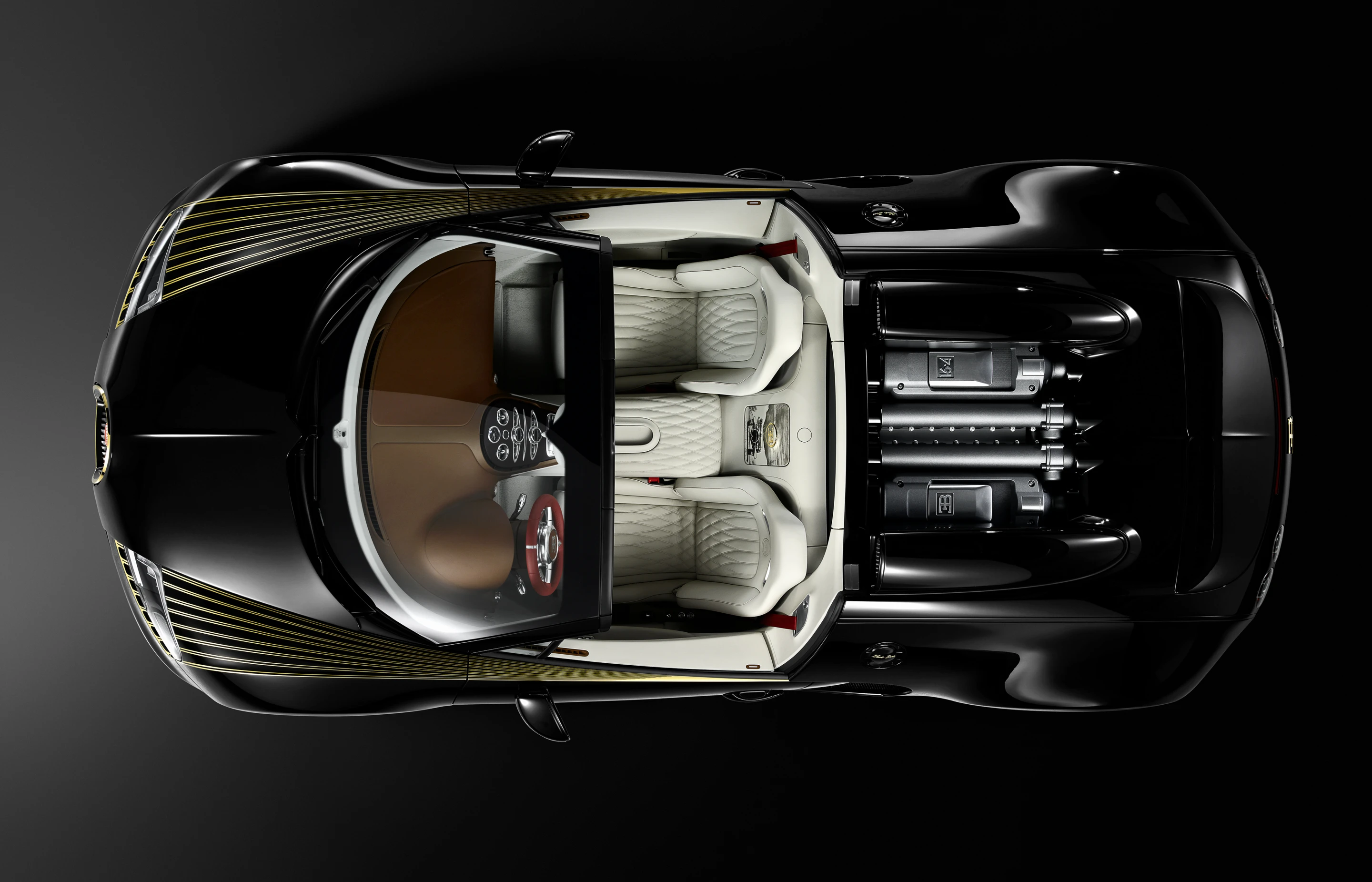 The Black Bess is based on the 1,200-bhp Veyron 16.4 Grand Sport Vitesse