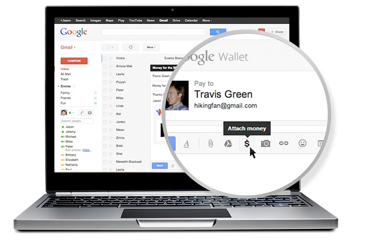 Google will soon be rolling out a new feature that lets you attach money to Gmail messages
