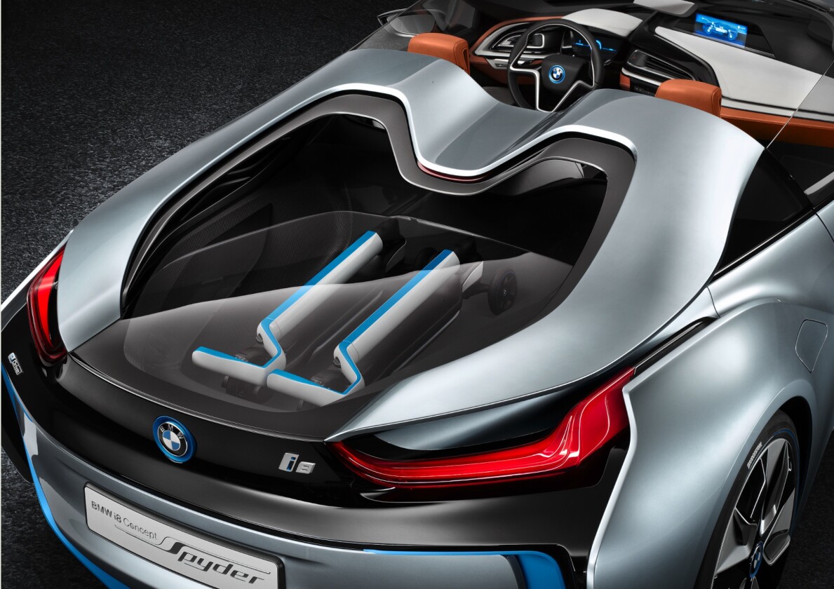 BMW's twin electric kick scooters