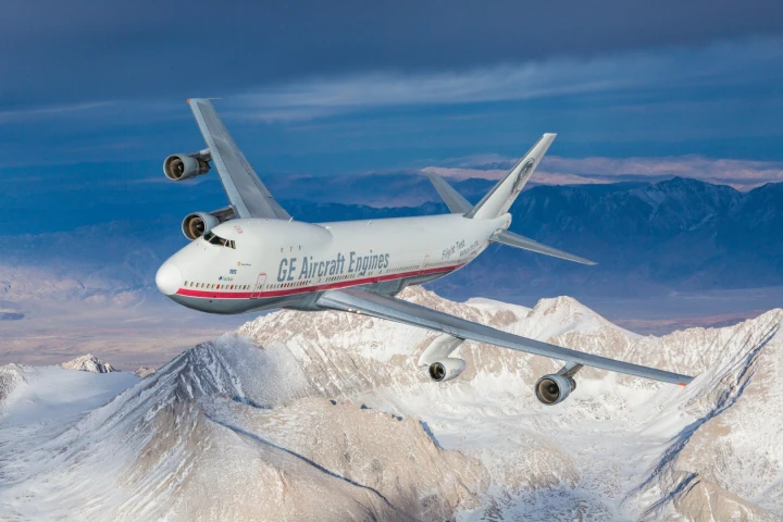 GE's 747-100 was the last flying example of the first 747 variant