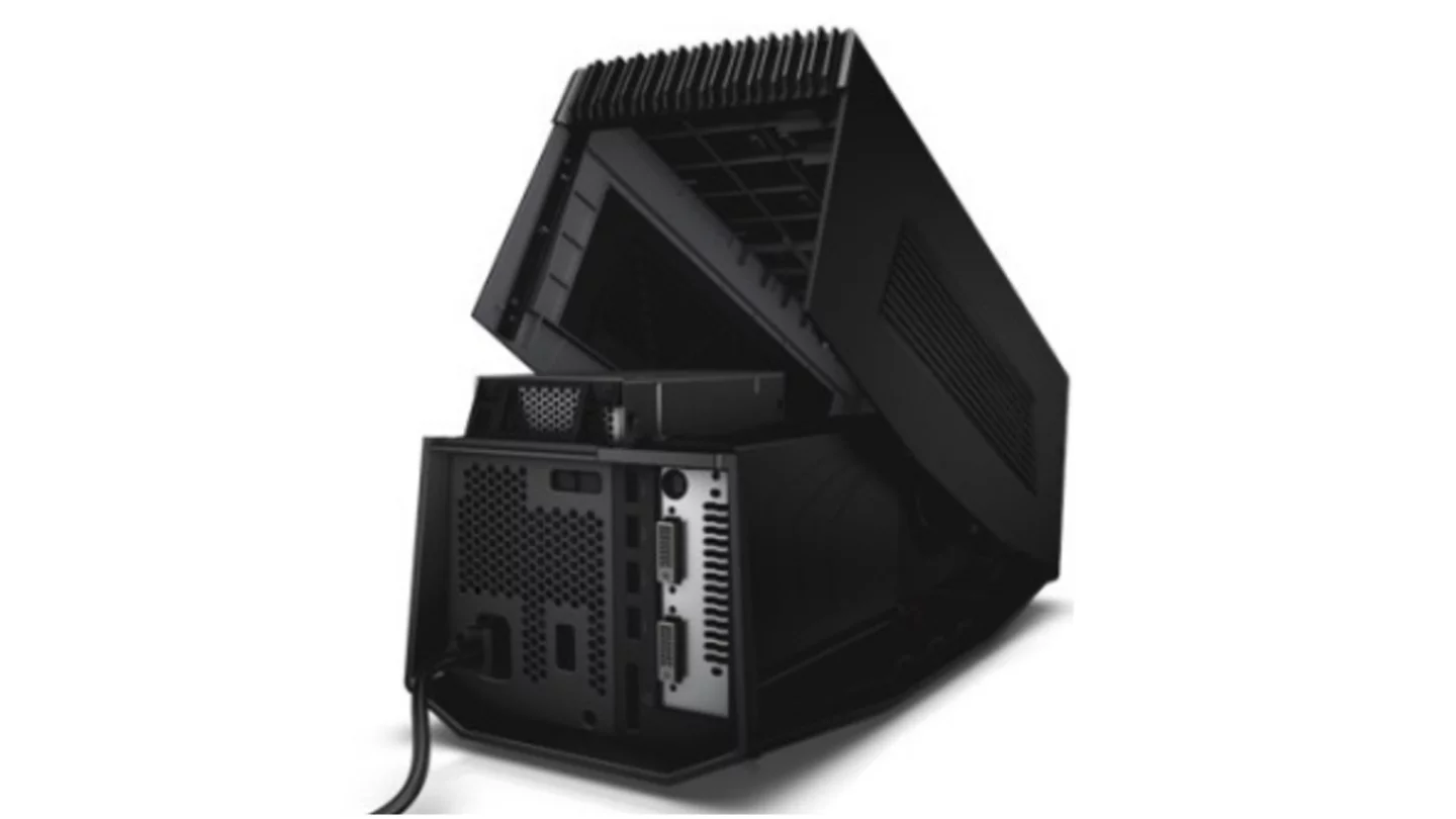 The Amplifier lets gamers plug in full-length, dual-height desktop graphics cards to their laptop