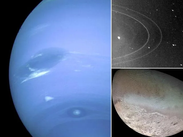 Voyager 2 became the first spacecraft to observe Neptune when it flew past in 1989 (Image: NASA)