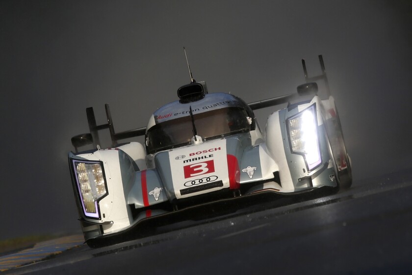 Audi's R18 e-tron Quattro in 2013
