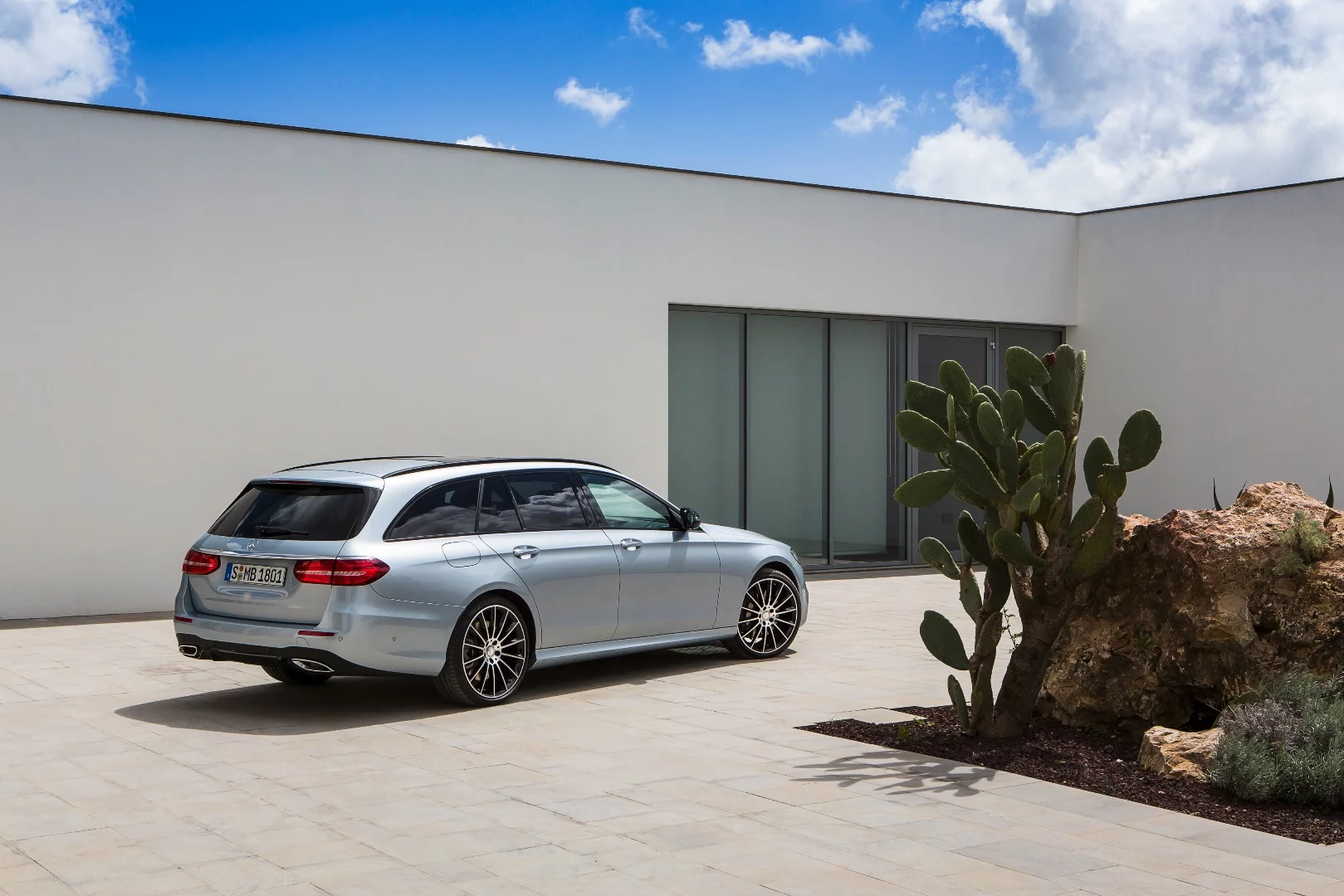 The E-Class Estate is a handsome beast
