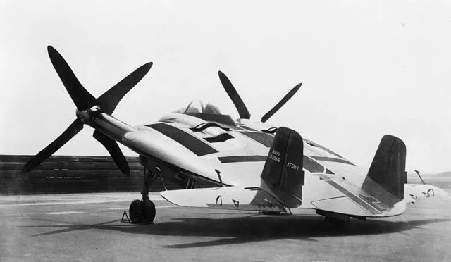 The XF5U was a fighter prototype