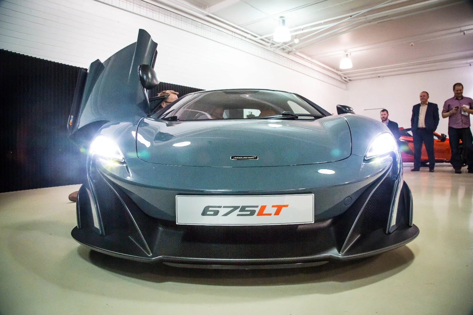 The LT's front end looks far meaner than the 650S on which it's based