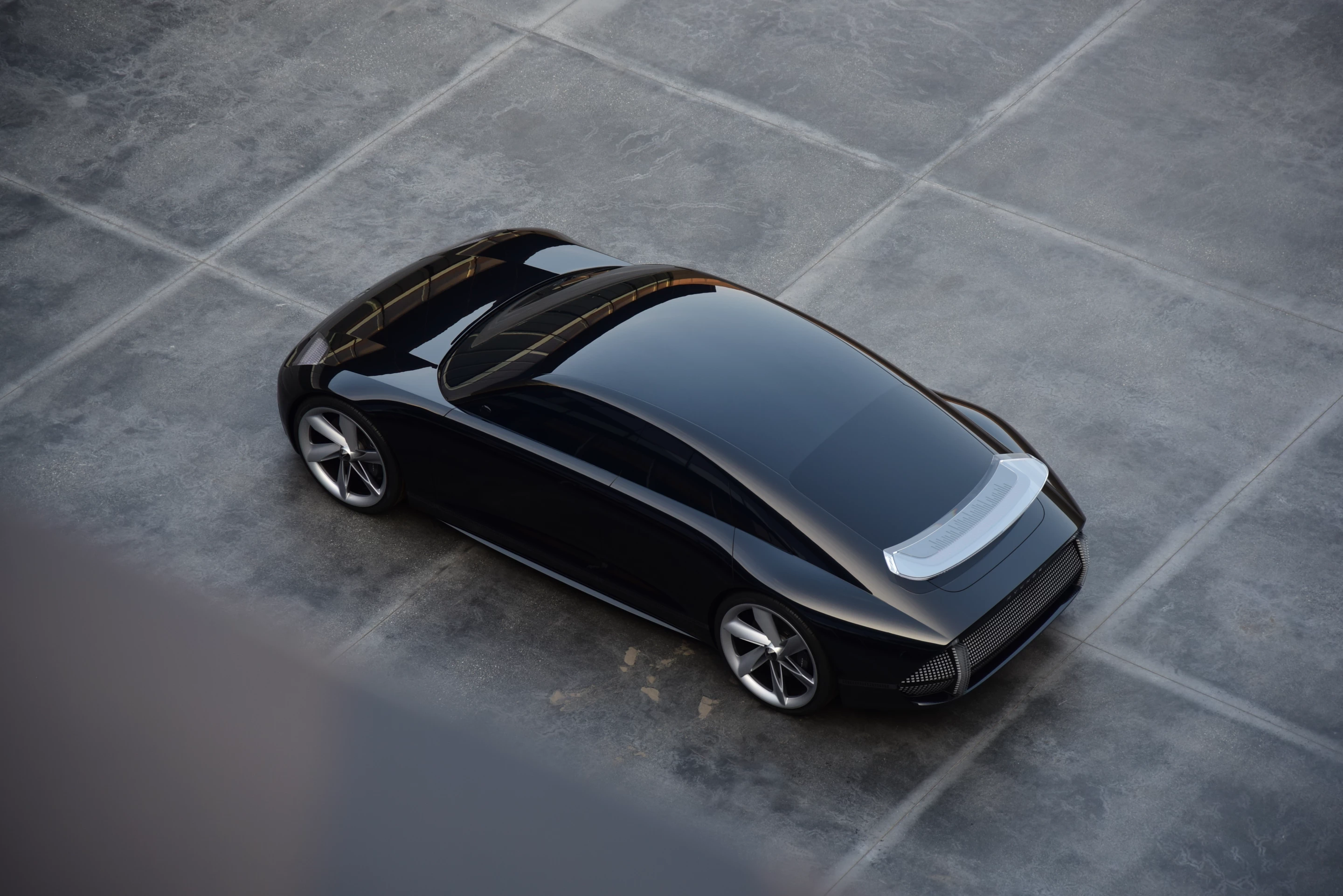 The rear spoiler brings extra stability when zipping along at speed