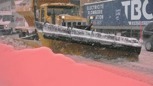 ... not that kind of red snow