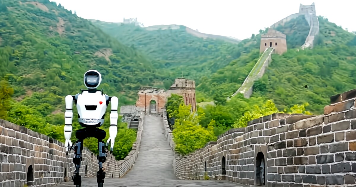 Chinese language humanoid takes on the Nice Wall in new video