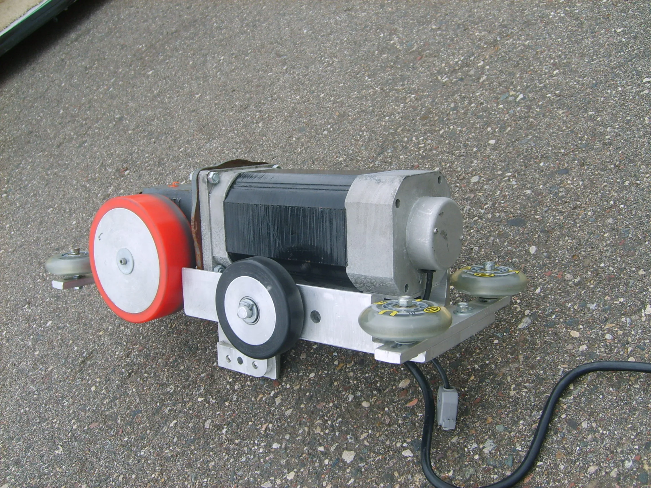 The JPods demo unit bogie