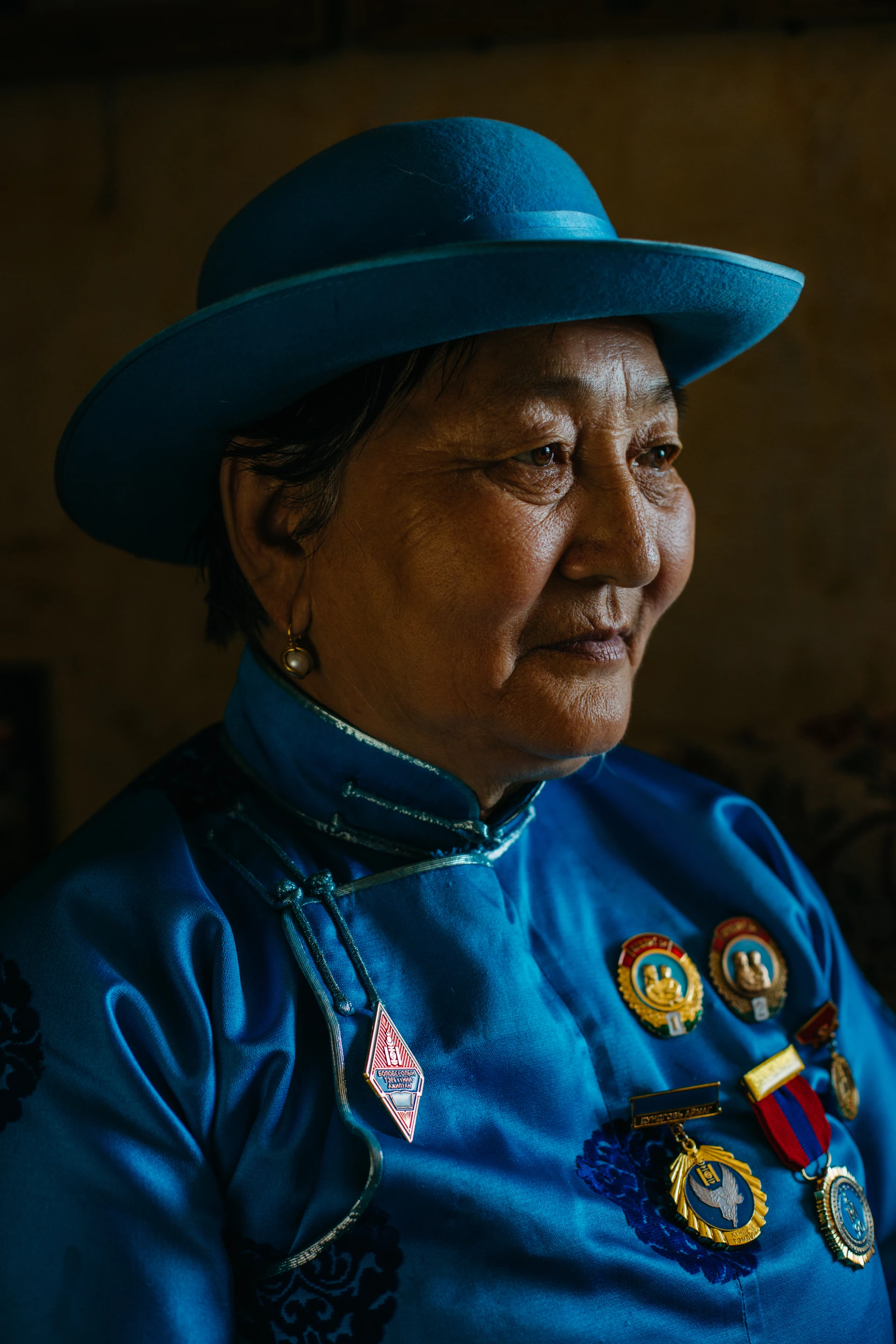 Finalist - People. Dugerjav, a recipient of the Order of Glorious Motherhood medal, Mongolia