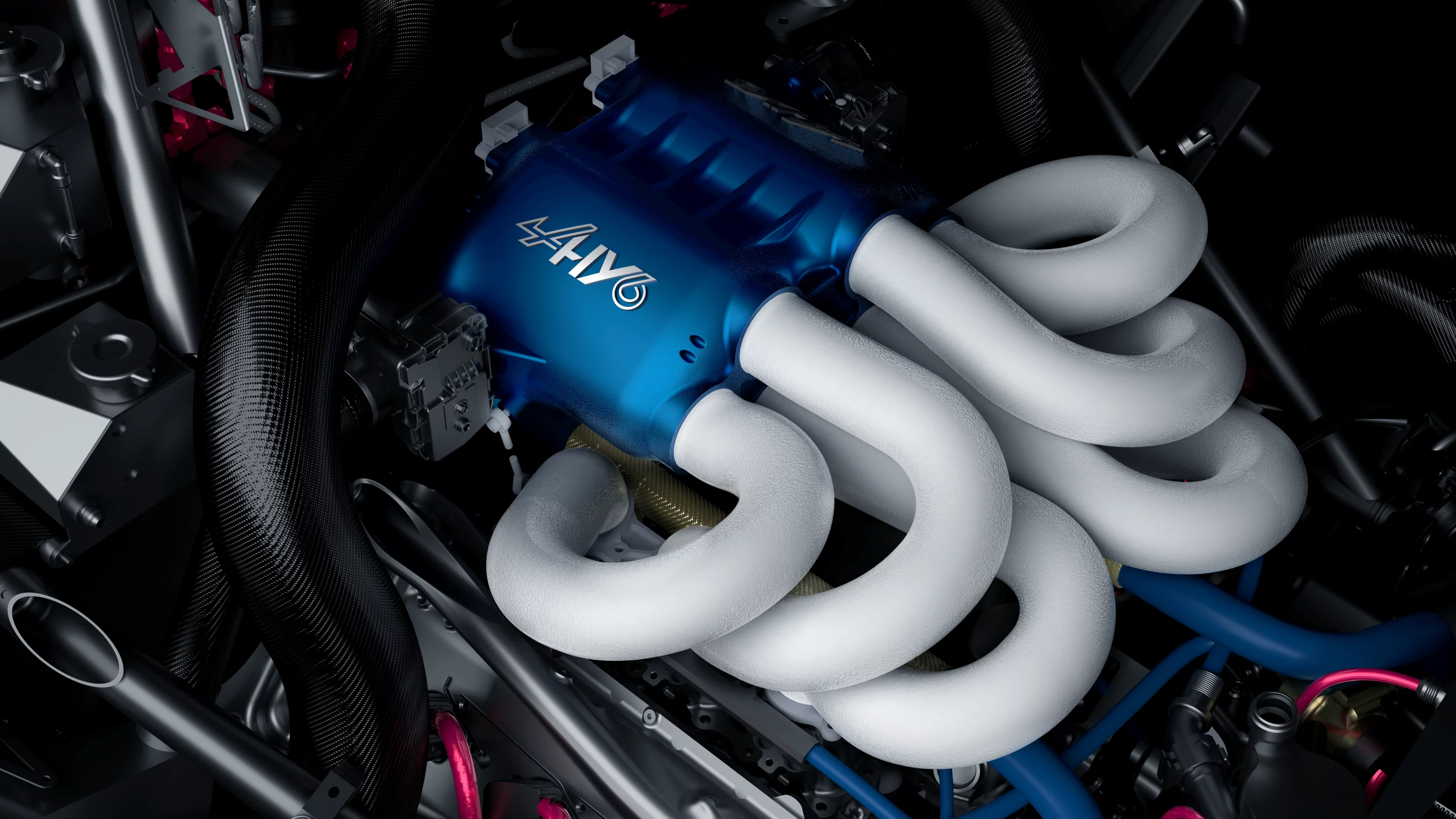 Alpine reveals the all-new V6 it's developed from the ground up to run on compressed hydrogen gas