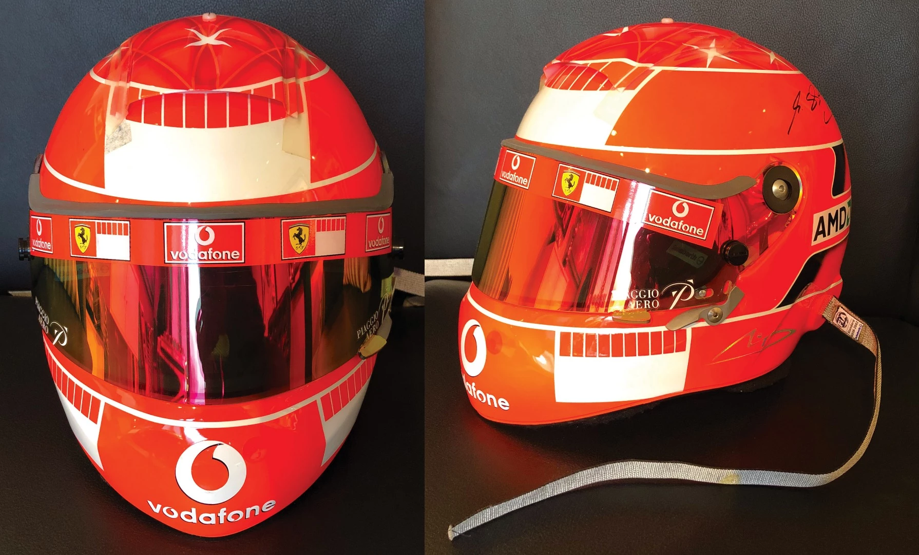 $71,688 | €63,000 | 2005 Michael Schumacher Ferrari Formula 1 Helmet | Auction Description: RM-Sotheby's
