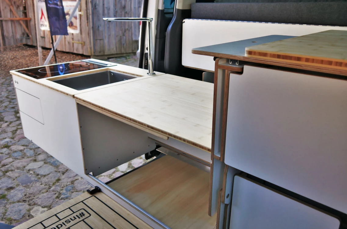 Queensize Inside Two multifunctional kitchen