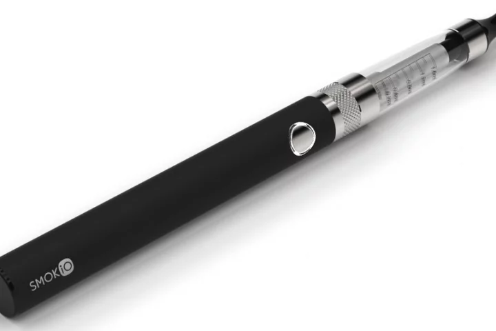 The Smokio e-cig can be linked to a smartphone
