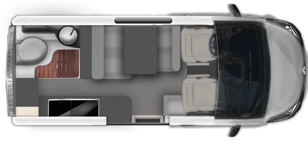 Ahorn Camp Van Big City floor plan