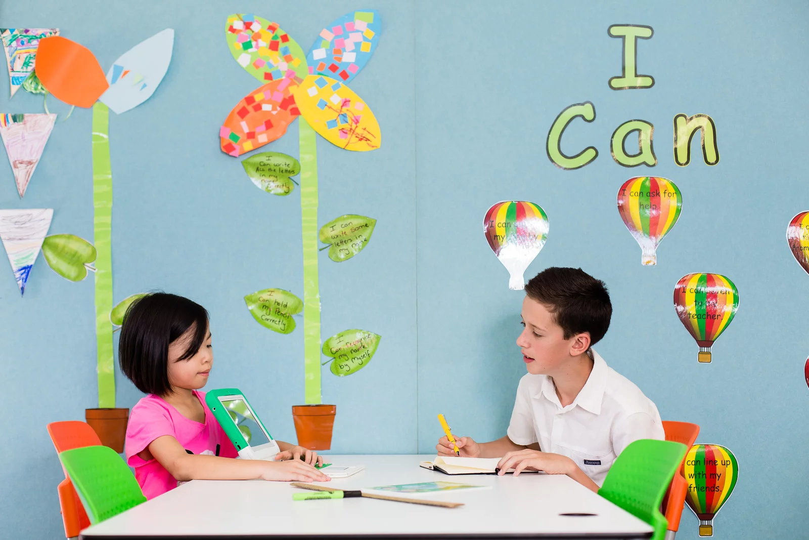 The Infinity has been designed for home or classroom use and will come with a selection of educational apps pre-installed